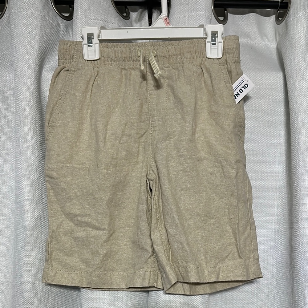 Old Navy Tan Pull-On Shorts Casual Style